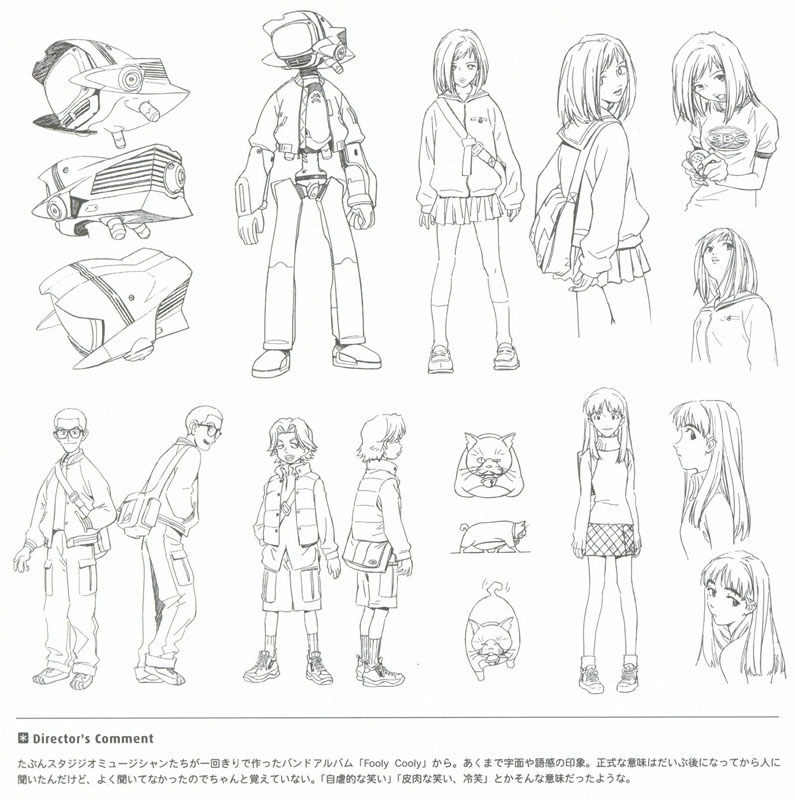 Otaku Gallery  / Art Books / FLCL - Design Works / FLCLism05.jpg